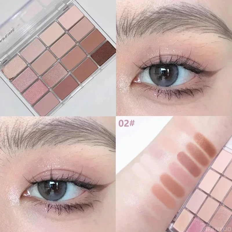 20 Colors Low Saturation Eyeshadow - Nurture By Nala