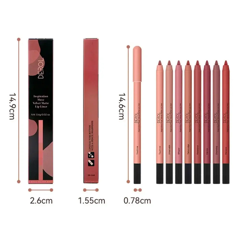 16Colors Lipliner Pencil Waterproof Nude - Nurture By Nala