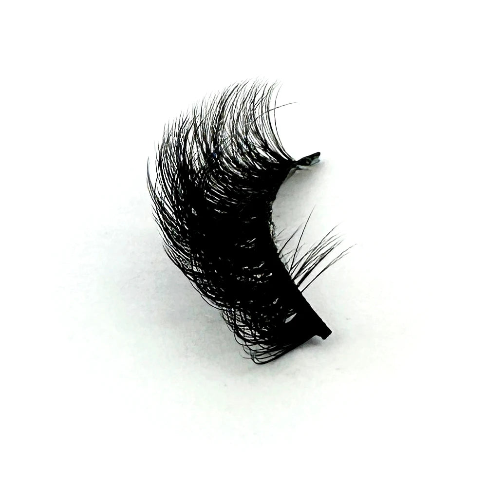 5 Pairs Wispy D Curl Lashes – Hybrid Volume, Short & Chic