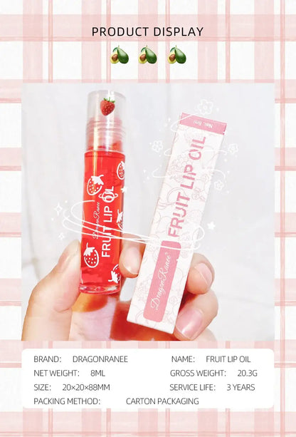 Water Lip Gloss Clear Oil Glossy - Nurture By Nala