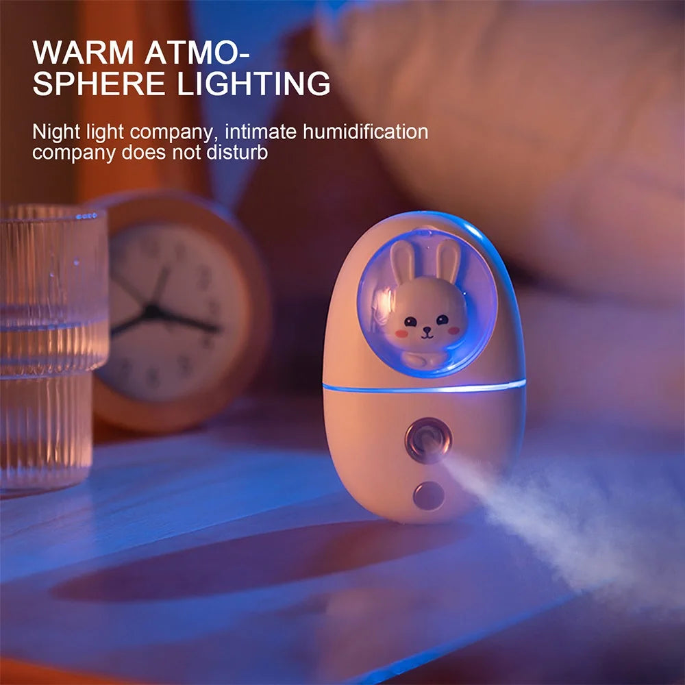 Cartoon 35ML Mini Facial Humidifier Face Nano - Nurture By Nala