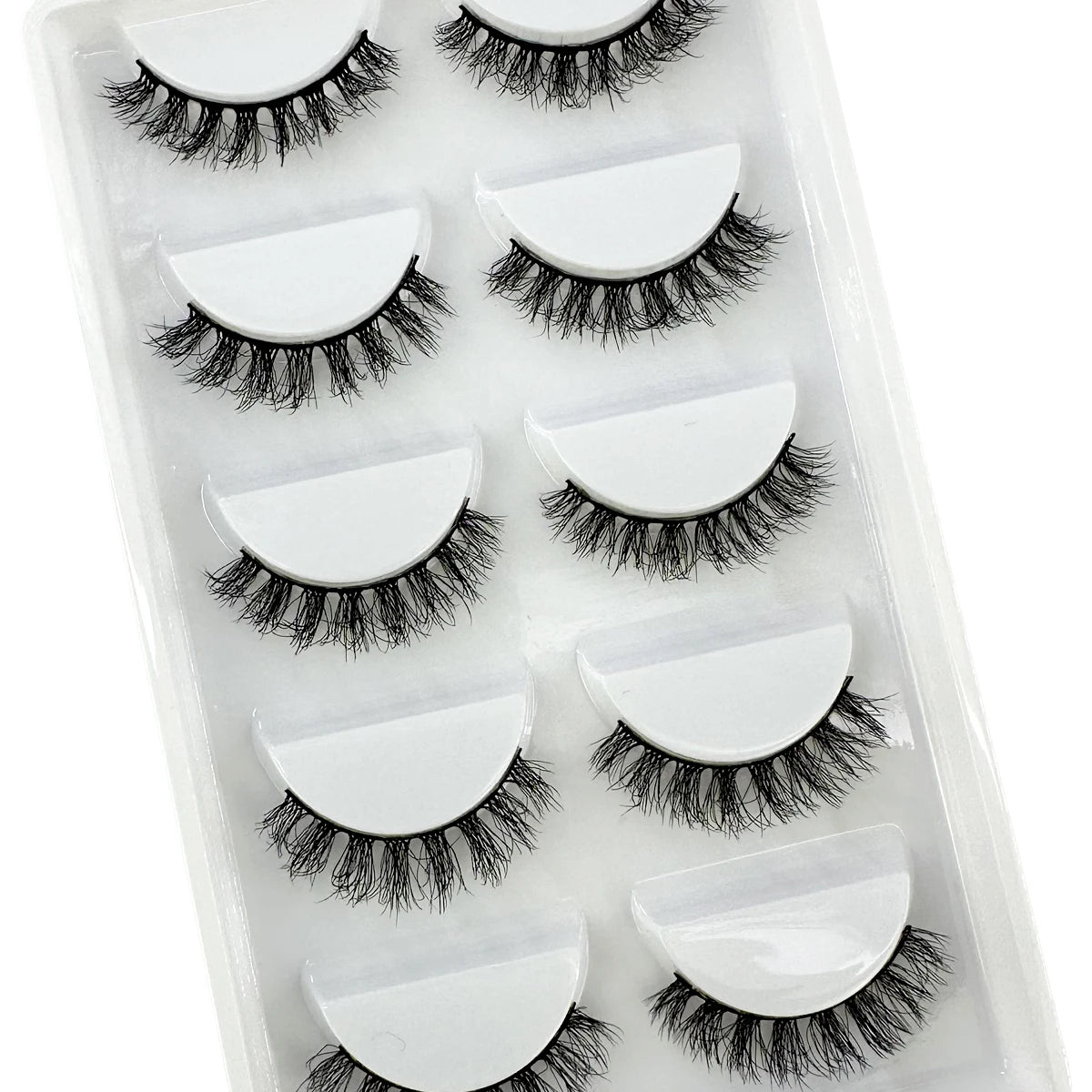 5Pairs 3D Mink Lashes – Natural, Thick & Flirty