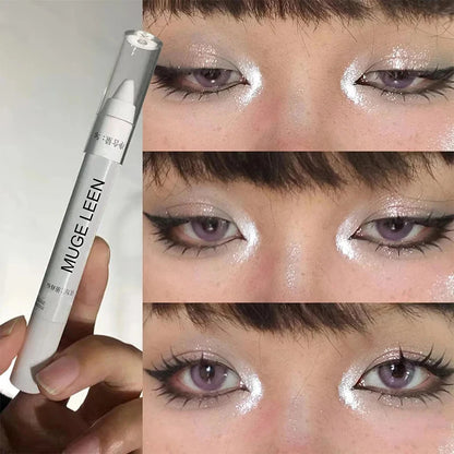 Pearl White Eyeliner Pencil Matte Eyes - Nurture By Nala