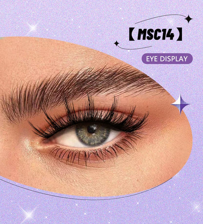 GROINNEYA Manga 3D Faux Mink Lashes – Soft, Winged & Natural (5/10 Pairs)