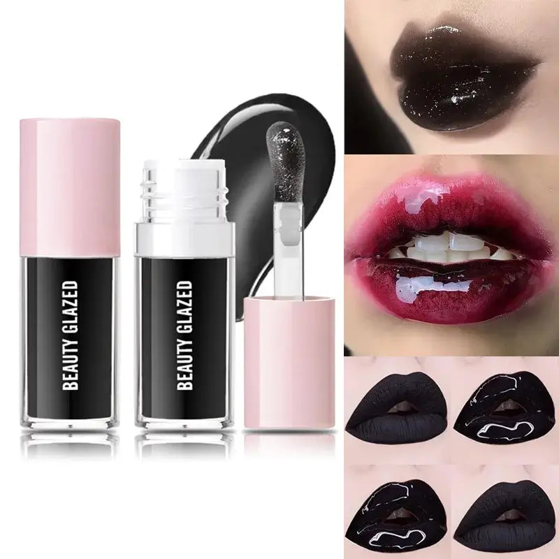 BEAUTY GLAZED black lip gloss - Nurture By Nala