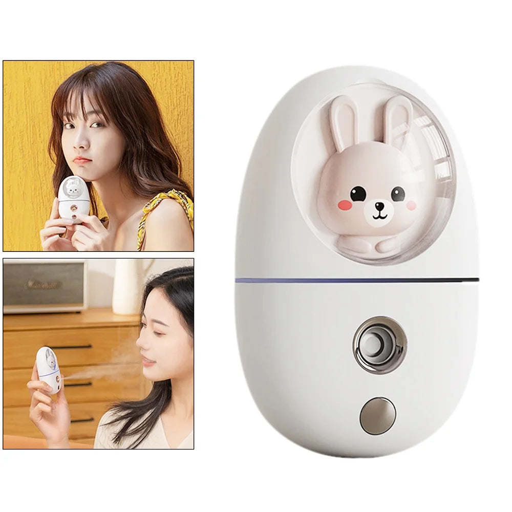 Cartoon 35ML Mini Facial Humidifier Face Nano - Nurture By Nala