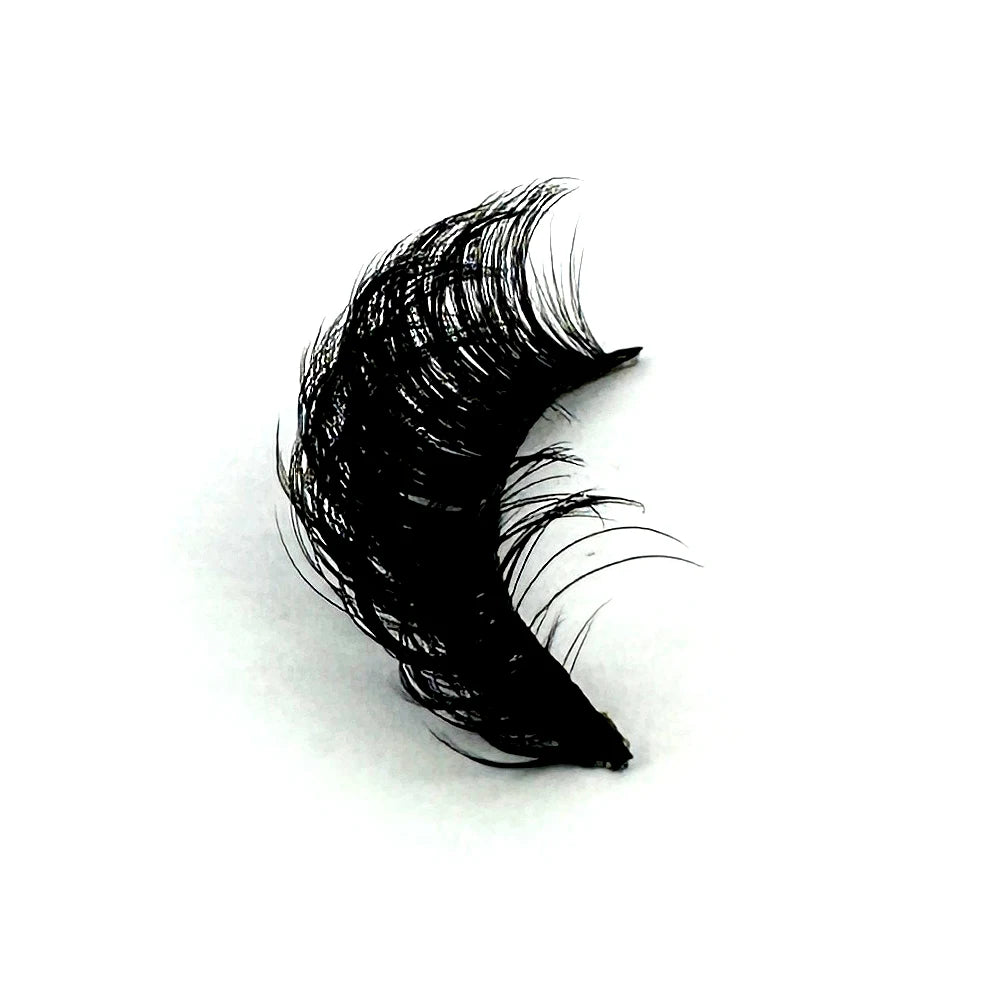 5 Pairs Wispy D Curl Lashes – Hybrid Volume, Short & Chic