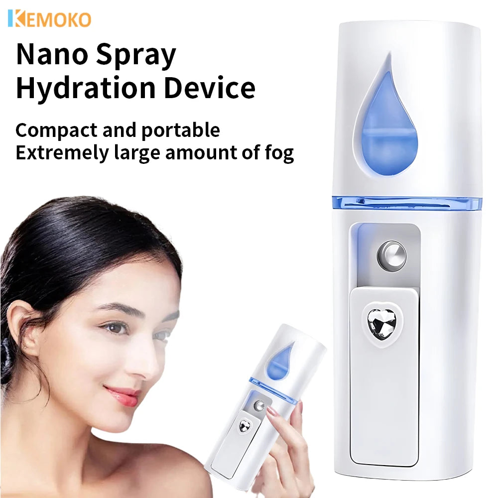 Facial Nano Mist Sprayer Mini Portable - Nurture By Nala