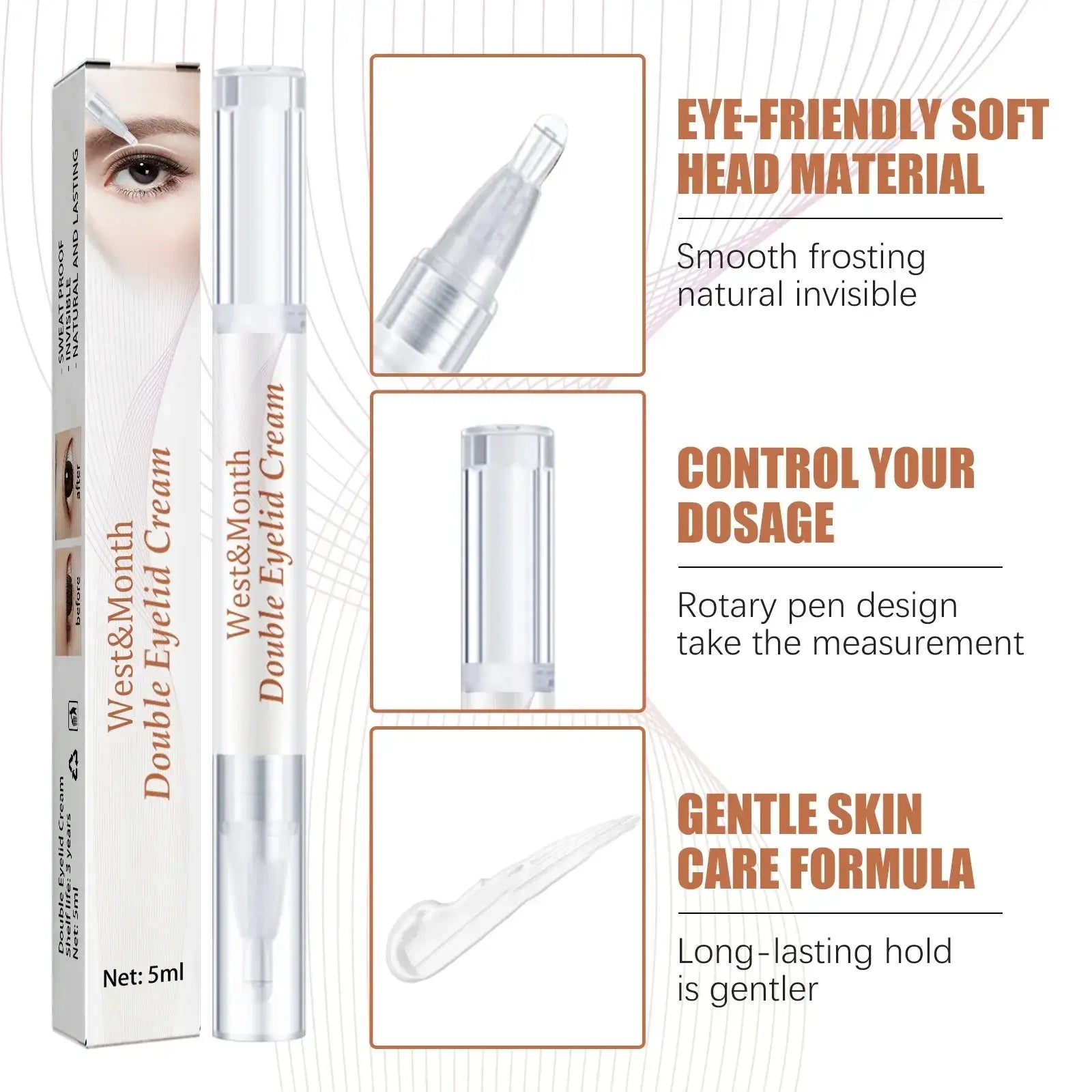 Double Eyelid Shaping Cream Lift Eyes - Nurture By Nala