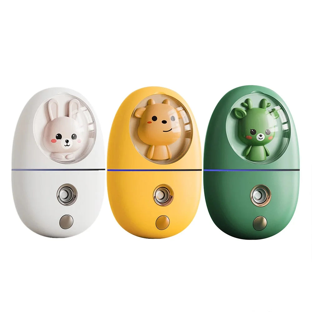 Cartoon 35ML Mini Facial Humidifier Face Nano - Nurture By Nala