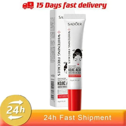 SADOER Whitening Freckles Cream with Kojic Acid, 15 Days Fast Delivery, 24h Fast Shipment